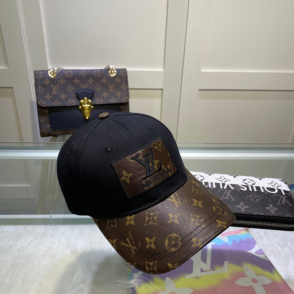 Louis Vuitton Embroidered Logo Baseball Cap