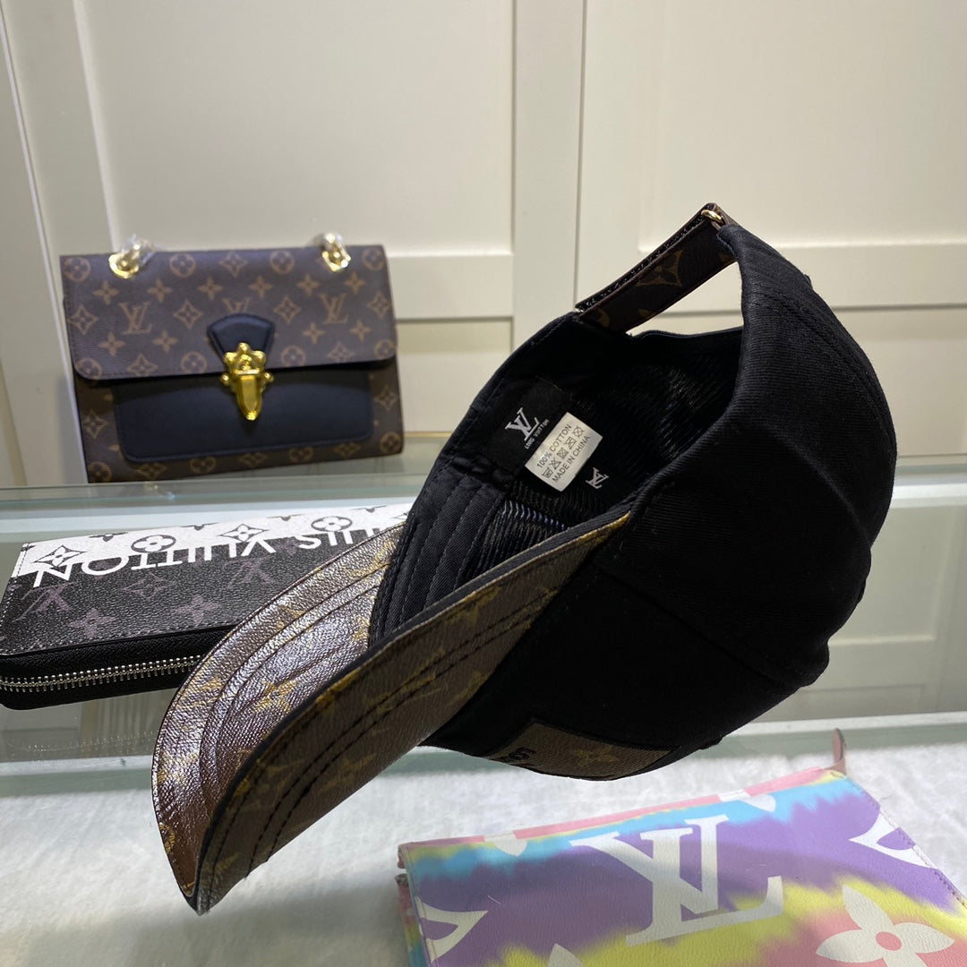 Louis Vuitton Embroidered Logo Baseball Cap