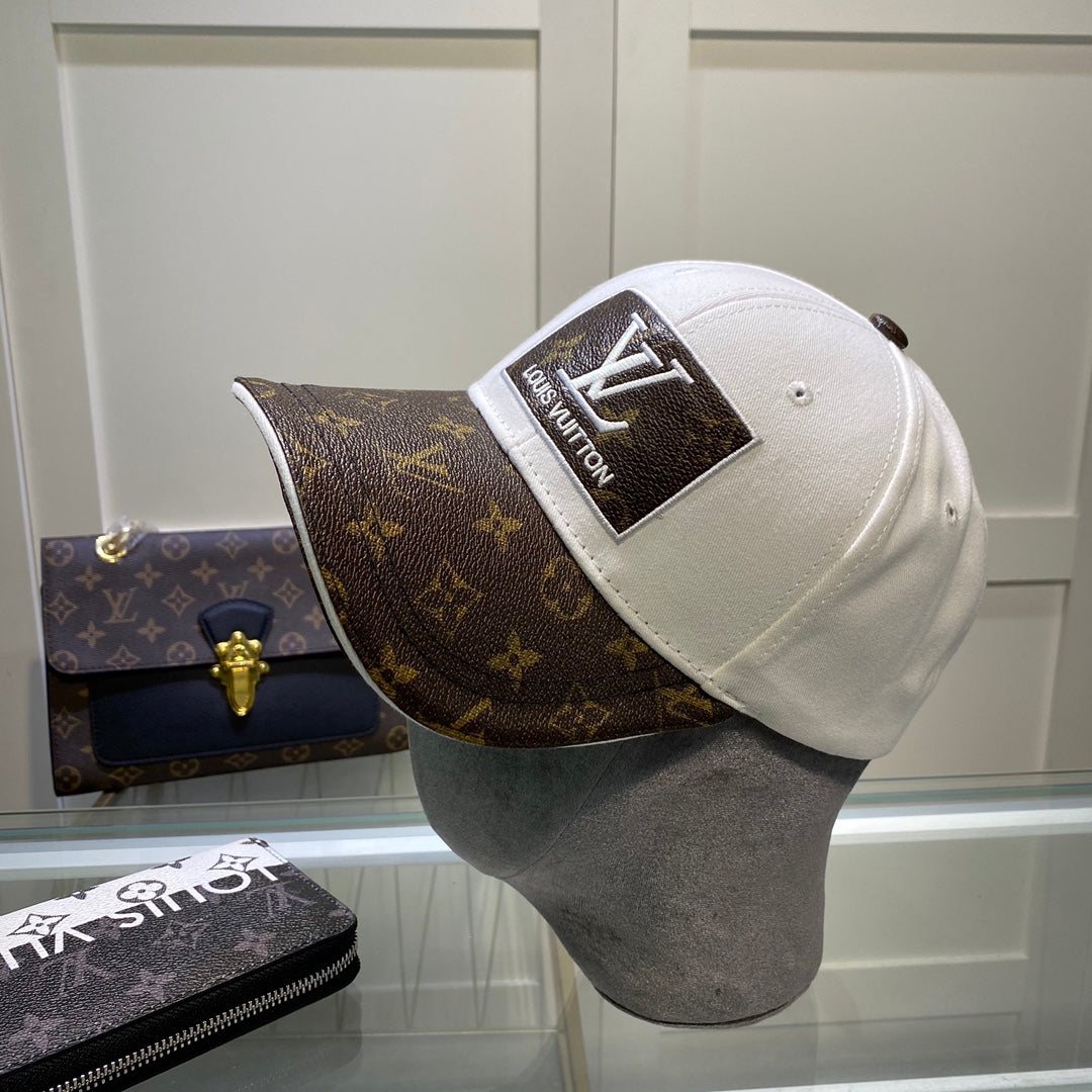 Louis Vuitton Embroidered Logo Baseball Cap