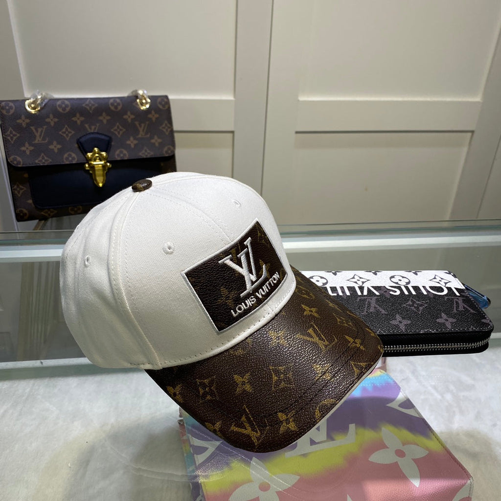 Louis Vuitton Embroidered Logo Baseball Cap
