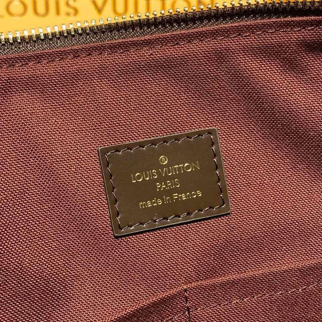 Louis Vuitton Iena MM Bag 34cm Damier Ebene Canvas Fall/Winter Collection N41013 Brown