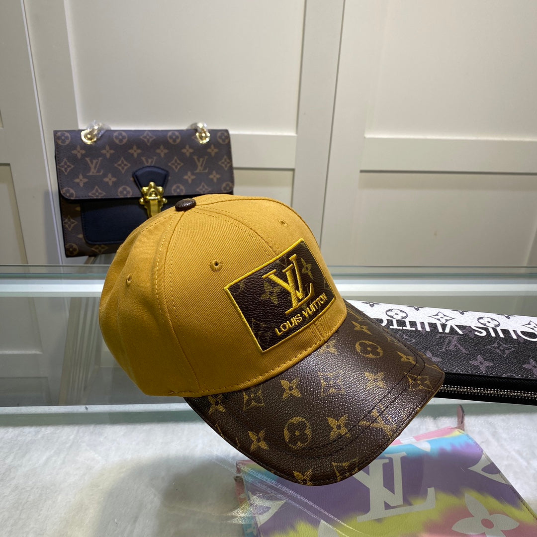 Louis Vuitton Embroidered Logo Baseball Cap