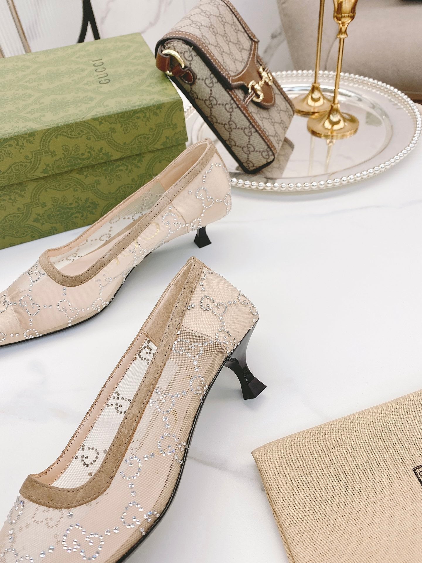 Gucci Pumps Beige