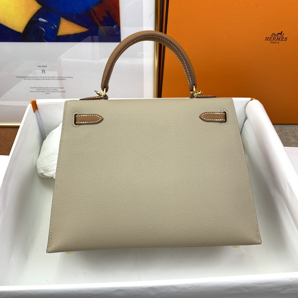 Hermes Kelly 25 Togo Gold Hardware