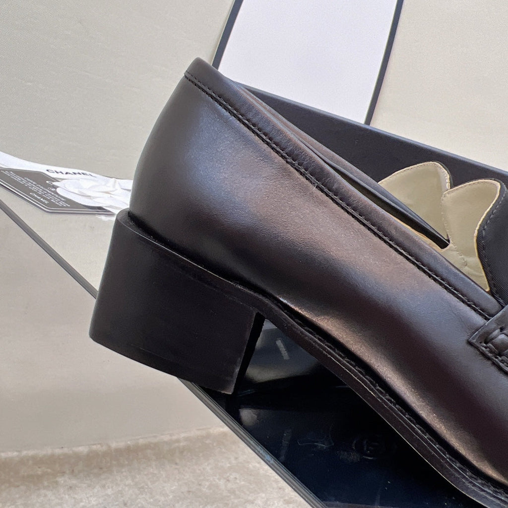 Chanel Loafers Black
