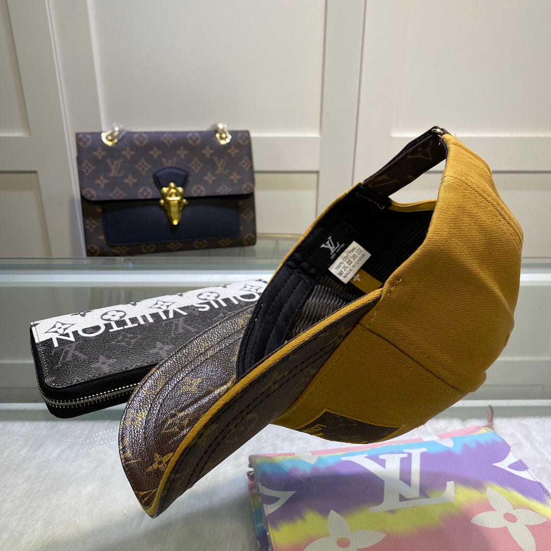 Louis Vuitton Embroidered Logo Baseball Cap