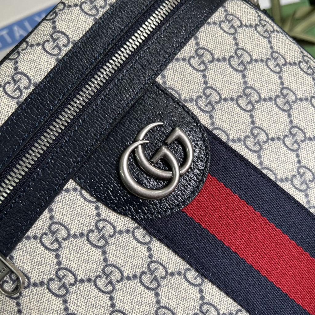 Gucci Ophidia GG Small Messenger Bag 24cm Beige