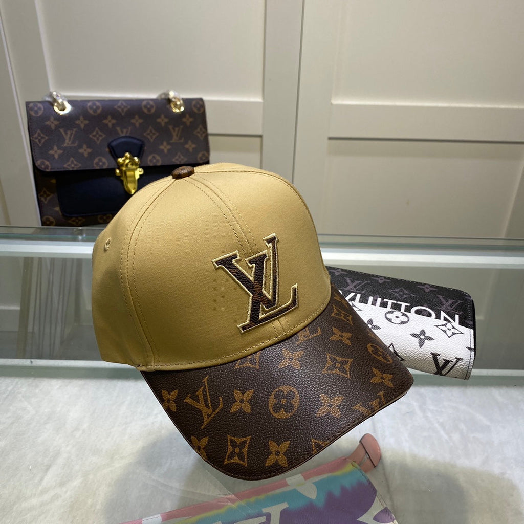 Louis Vuitton Embroidered Logo Baseball Cap
