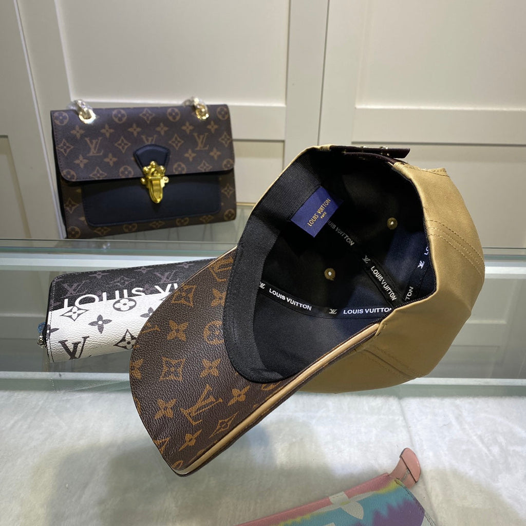Louis Vuitton Embroidered Logo Baseball Cap