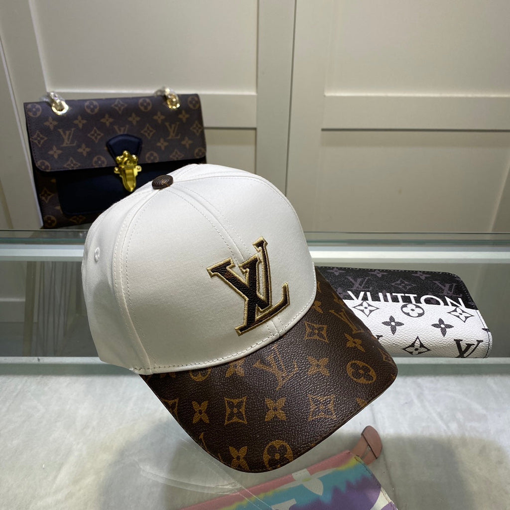 Louis Vuitton Embroidered Logo Baseball Cap