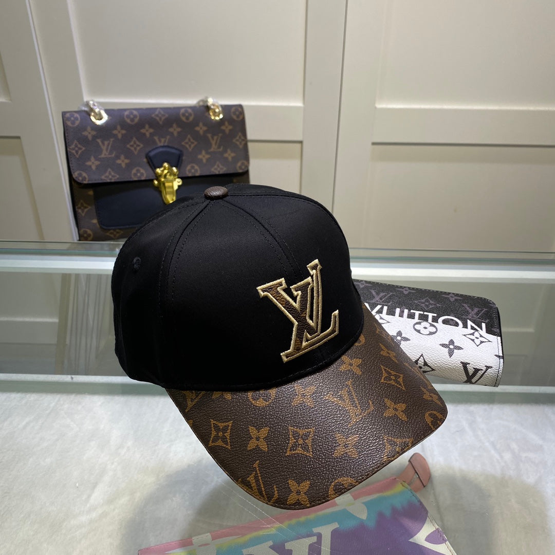 Louis Vuitton Embroidered Logo Baseball Cap
