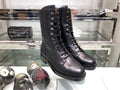 Chanel Mid-Calf Boots Calfskin Leather Fall/Winter Collection Black