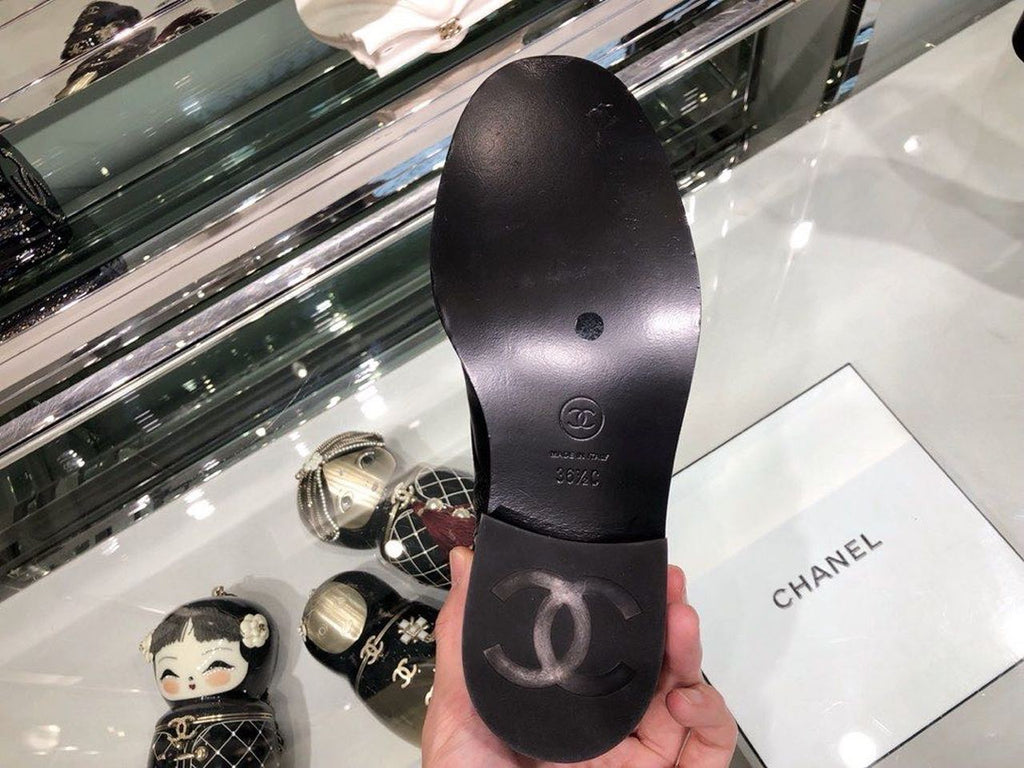 Chanel Mid-Calf Boots Calfskin Leather Fall/Winter Collection Black