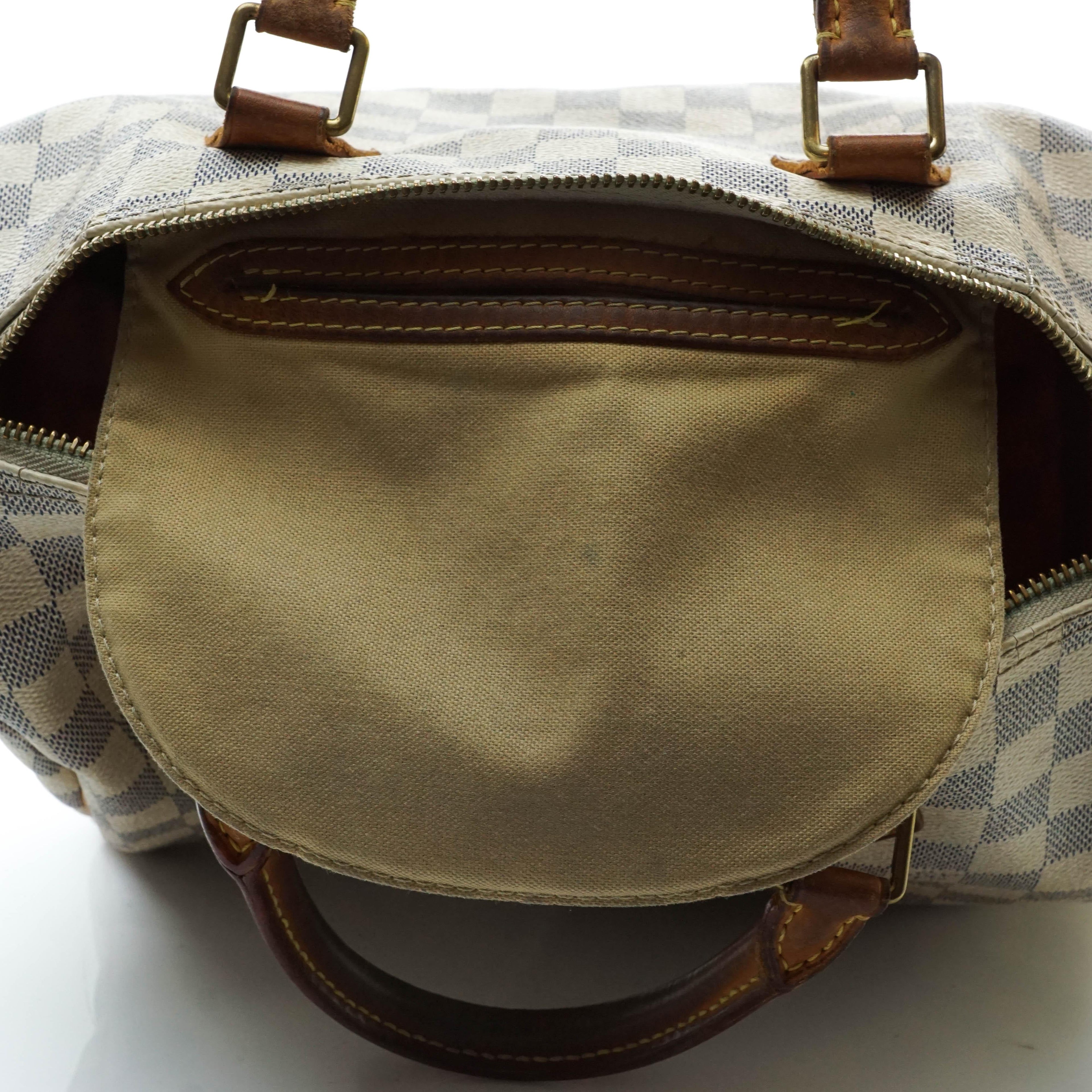 Louis Vuitton Speedy 30 Satchel Bag