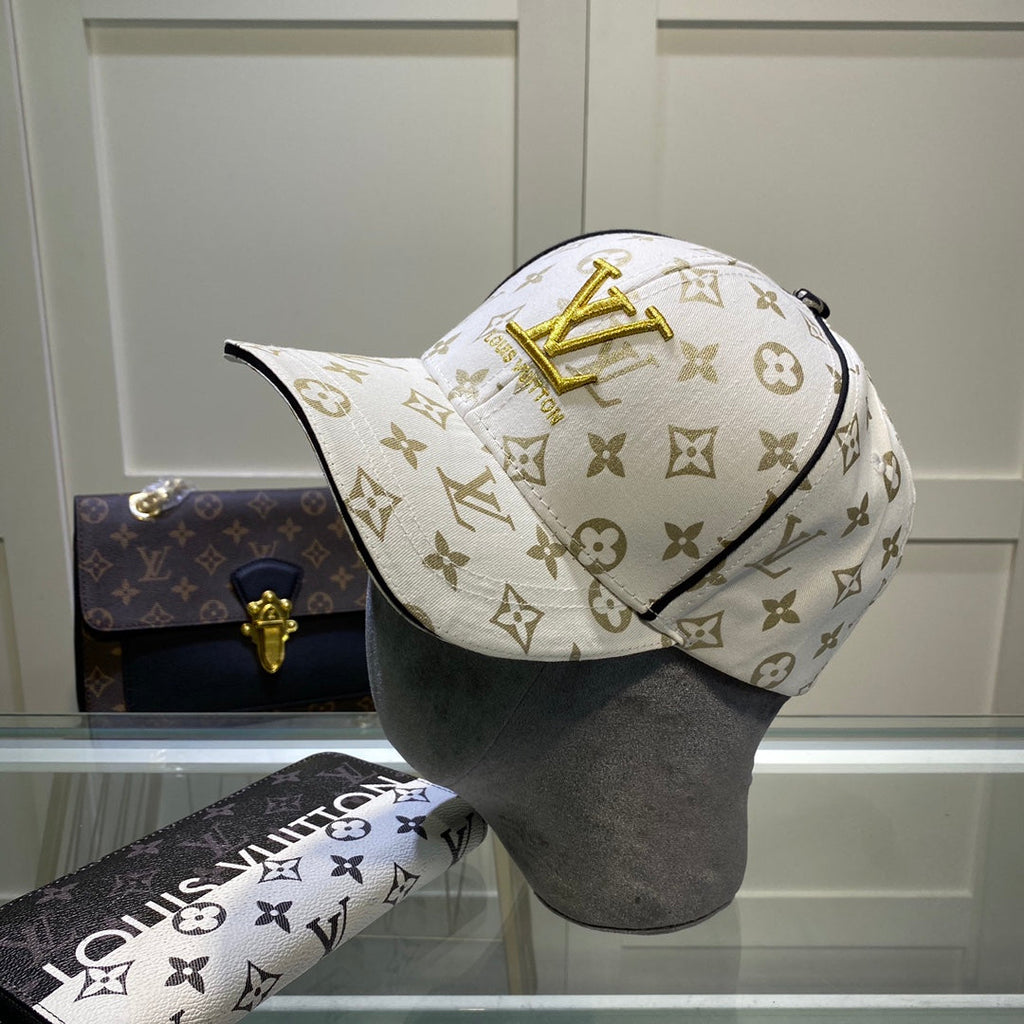 Louis Vuitton Embroidered Logo Baseball Cap