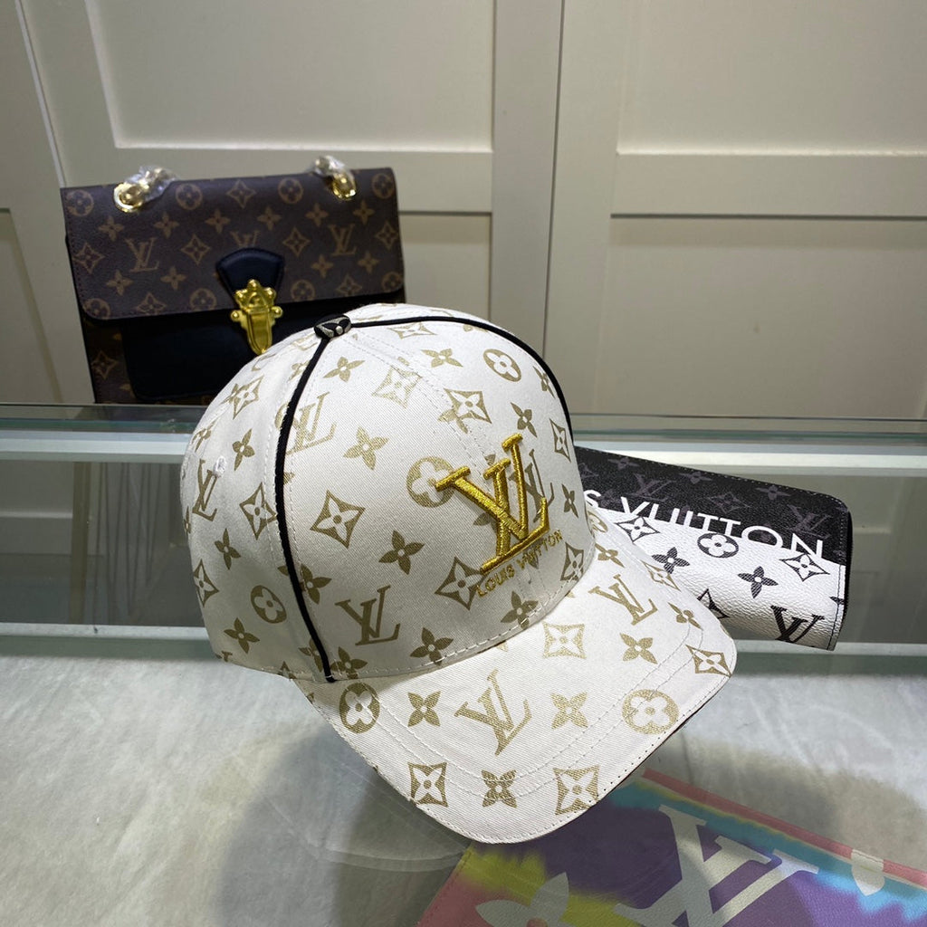 Louis Vuitton Embroidered Logo Baseball Cap