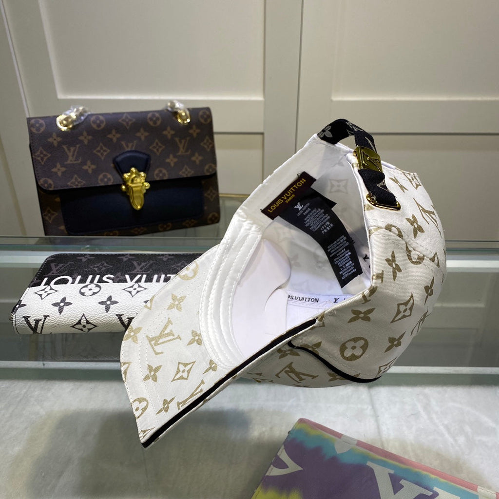 Louis Vuitton Embroidered Logo Baseball Cap