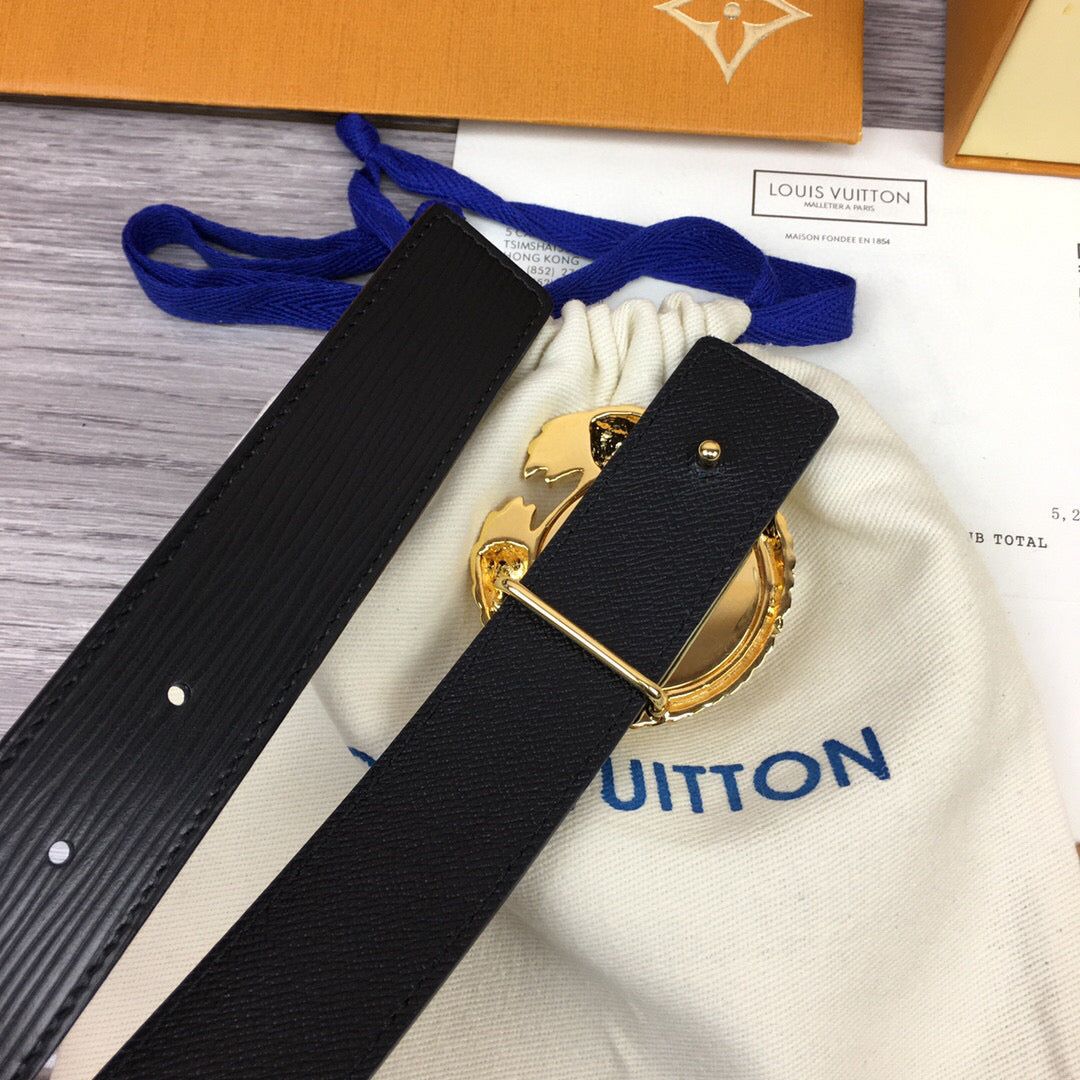 Louis Vuitton Twist Cricle Belt Black
