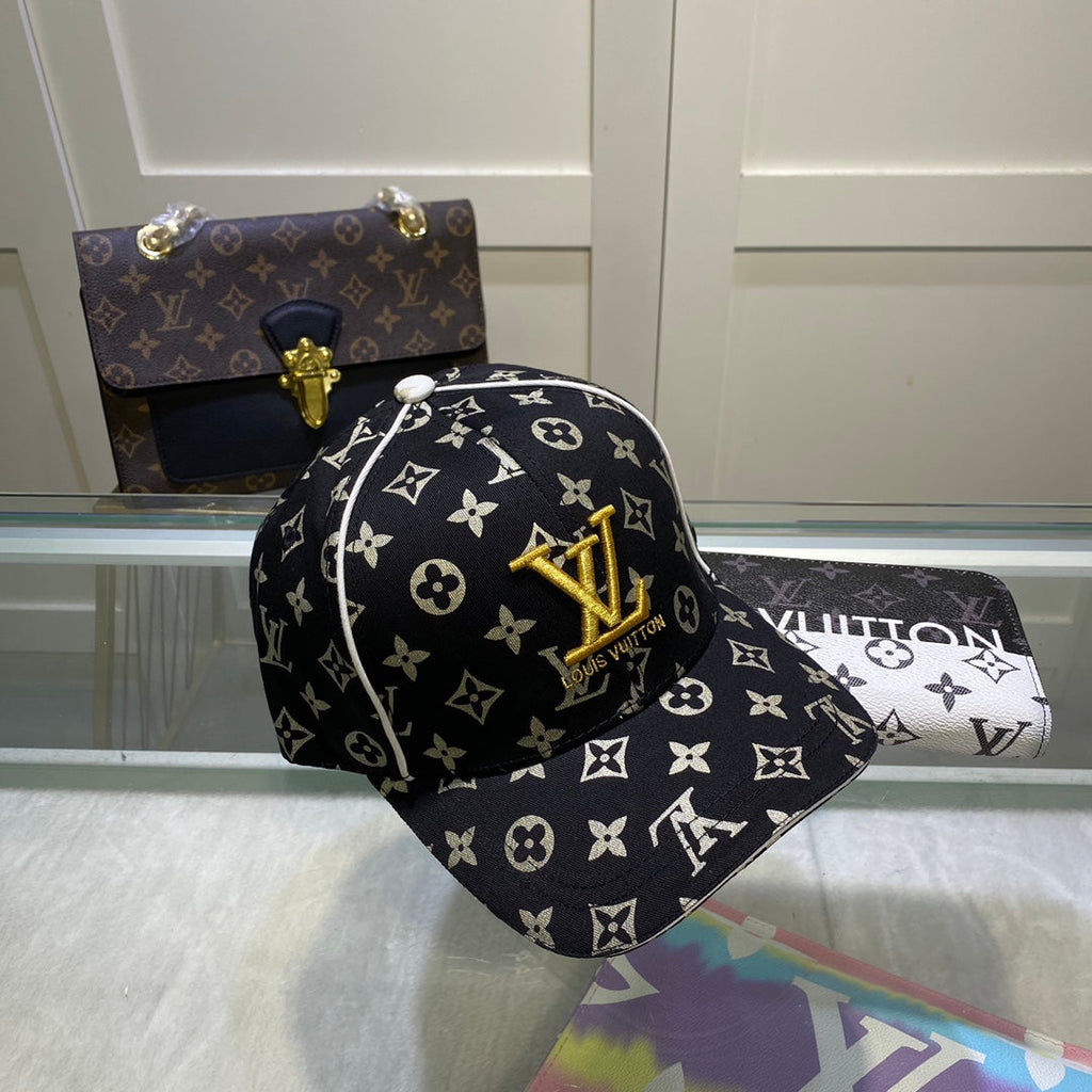 Louis Vuitton Embroidered Logo Baseball Cap