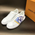 Louis Vuitton Time Out Low Top Sneakers Calfskin Leather Fall/Winter Collection Light Blue
