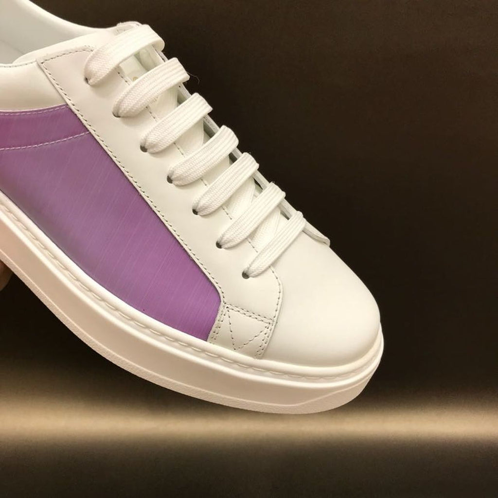 Louis Vuitton Time Out Low Top Sneakers Calfskin Leather Fall/Winter Collection 1A64RY, White/Multi