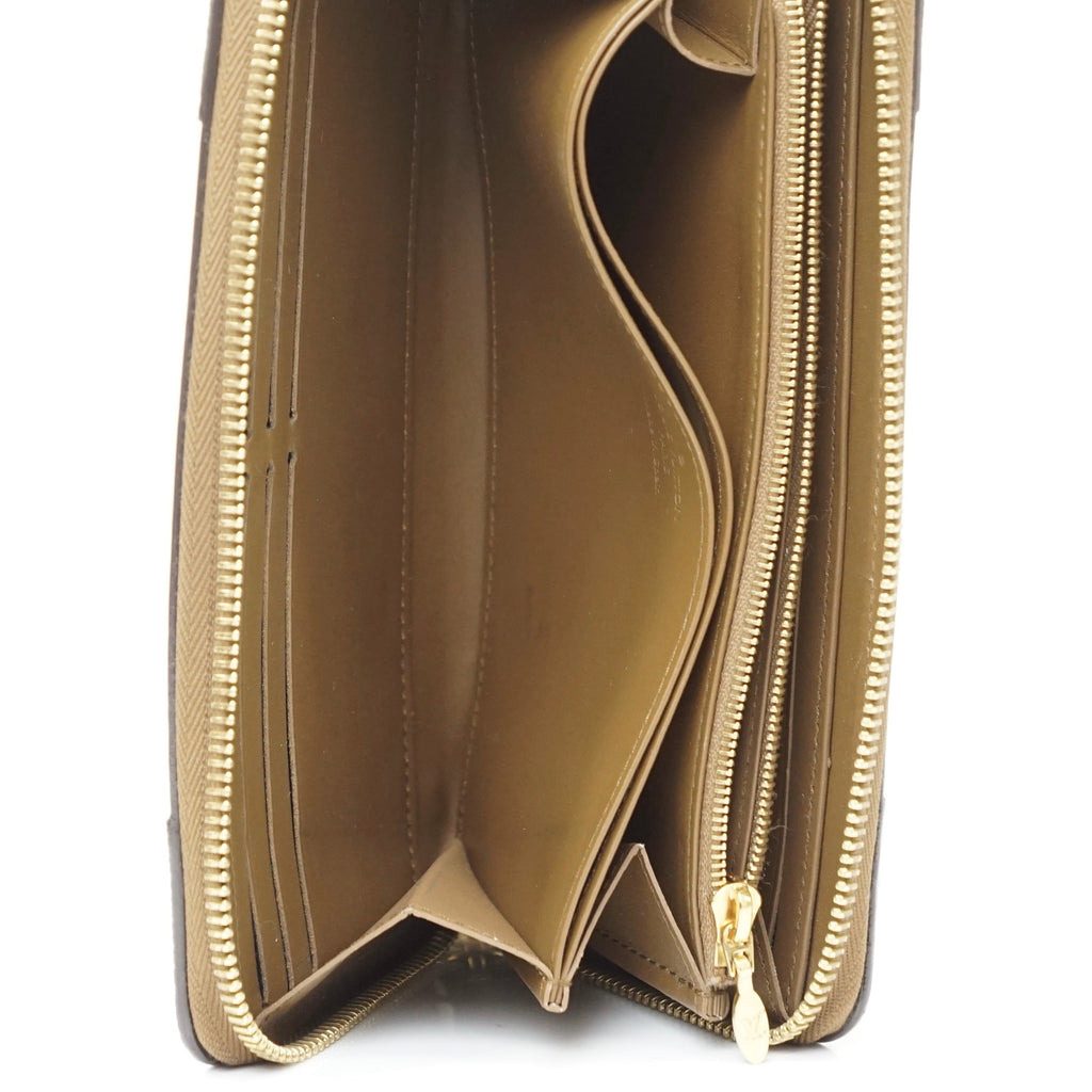 Louis Vuitton Zippy Wallet Brown