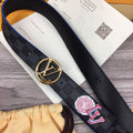 Louis Vuitton Cricle Reversible Belt Black