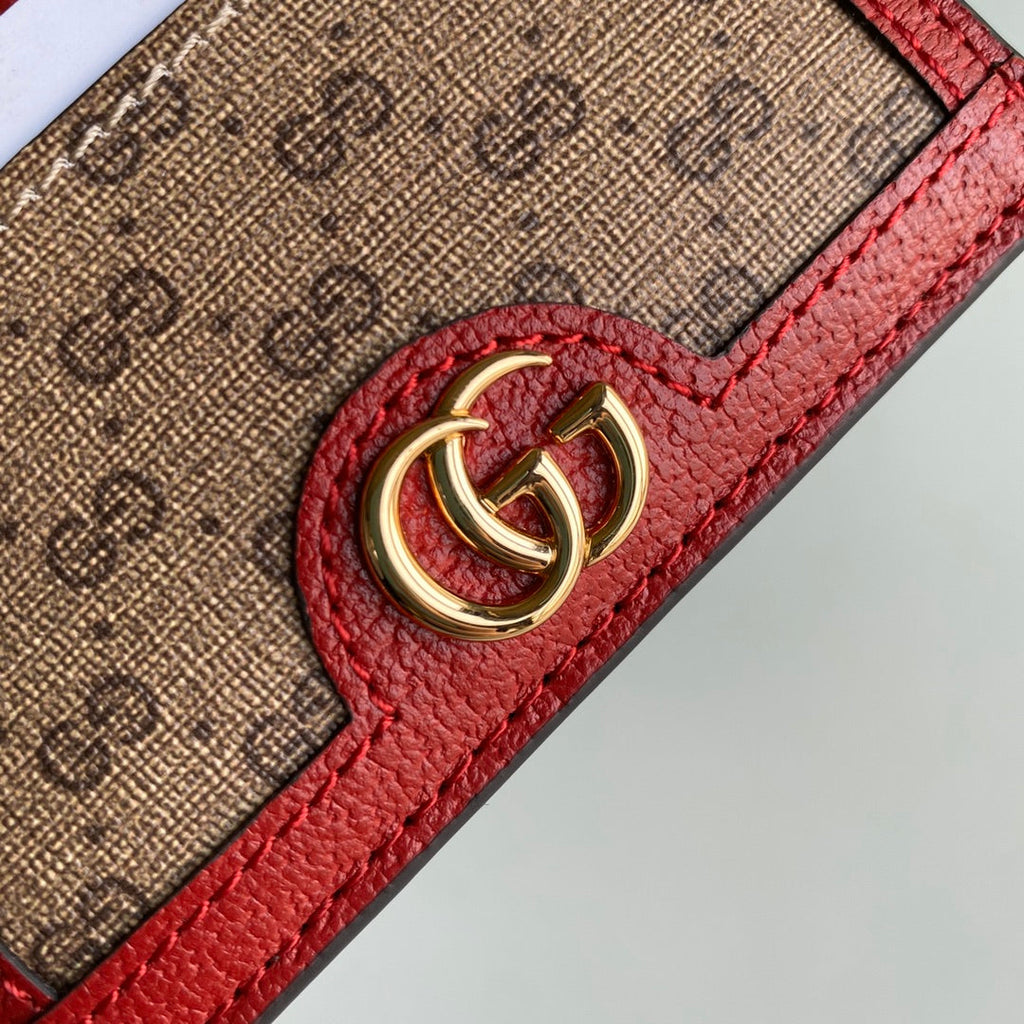 Gucci Doraemon Brown Wallet 10cm