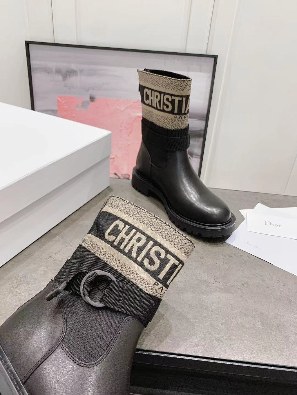 D-Major Ankle Boot Black