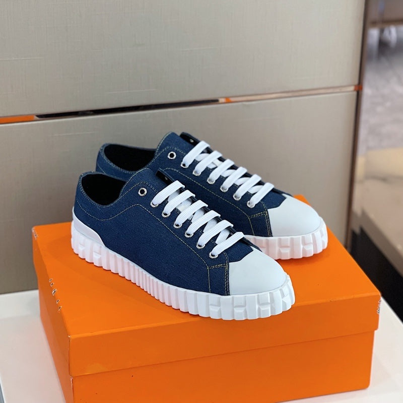 Hermes Climb Sneaker Low Top Blue