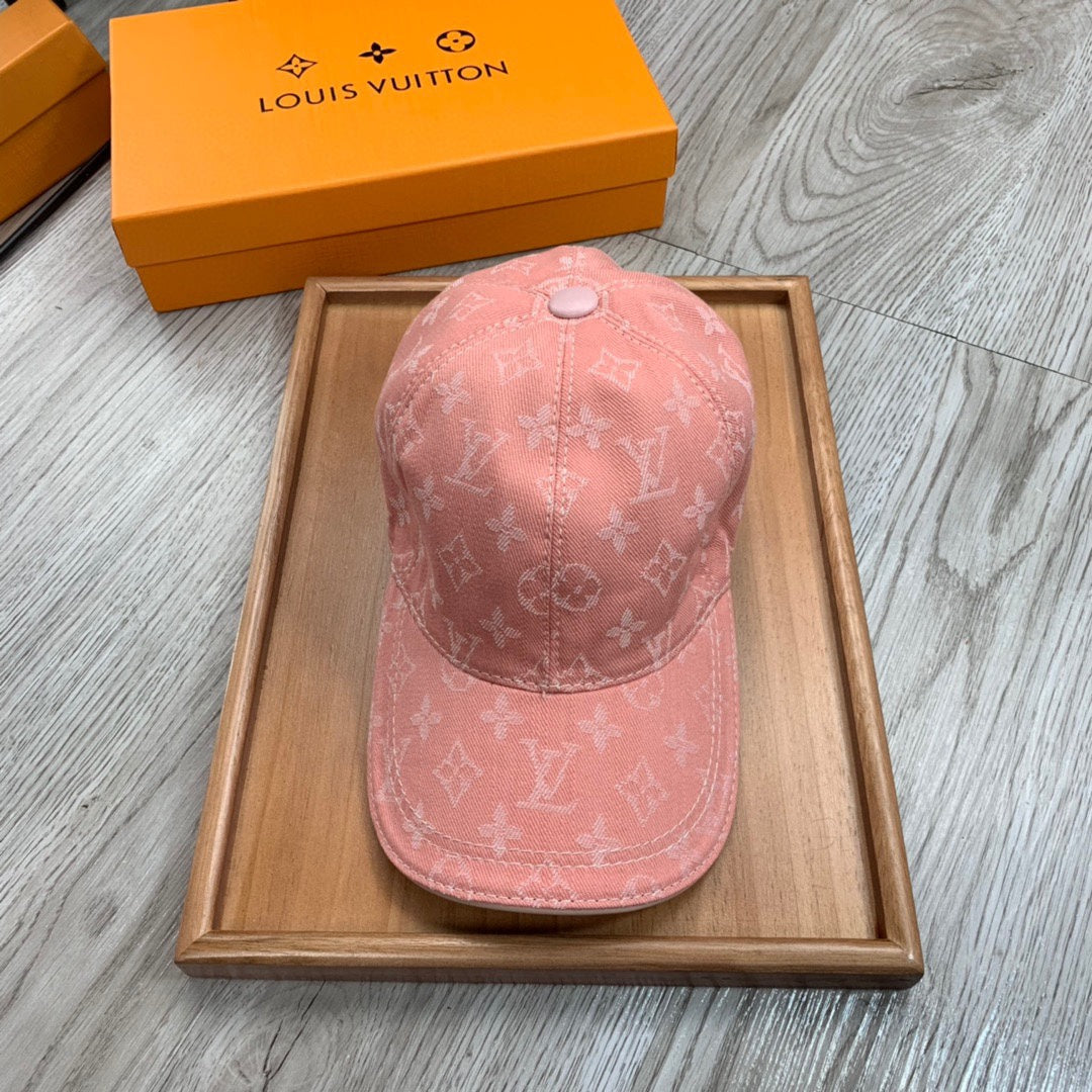 Louis Vuitton Coral Monogram Baseball Cap