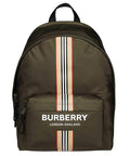 Logo and Icon Stripe Backpack
