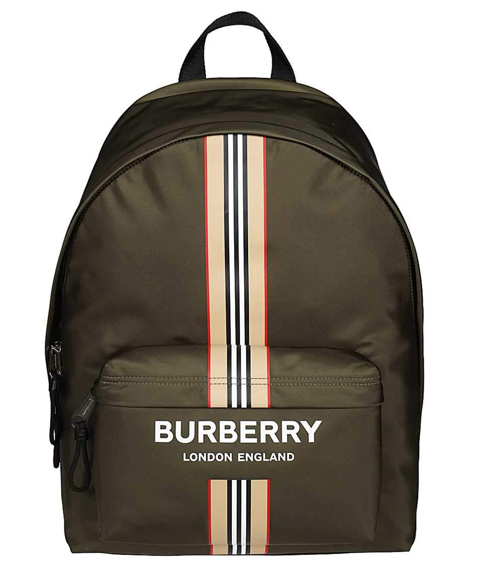 Logo and Icon Stripe Backpack