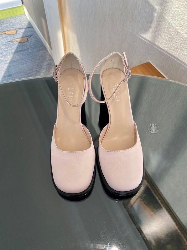 Gucci Platform Sandal Beige