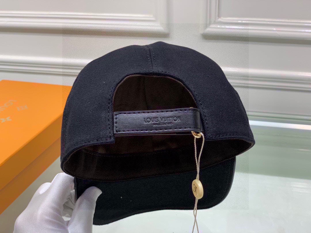 Louis Vuitton Get Ready Supreme Cap Black