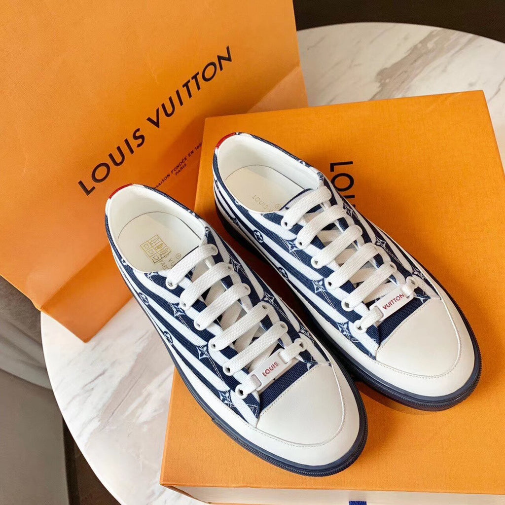 Louis Vuitton Escale Stellar Sneaker Calfskin Leather Spring/Summer Collection 1A7U4N, Blue