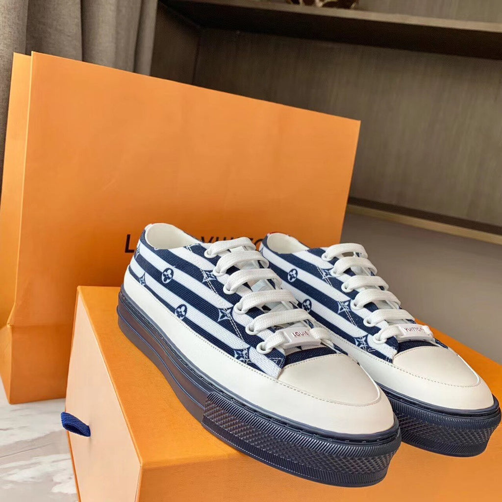 Louis Vuitton Escale Stellar Sneaker Calfskin Leather Spring/Summer Collection 1A7U4N, Blue