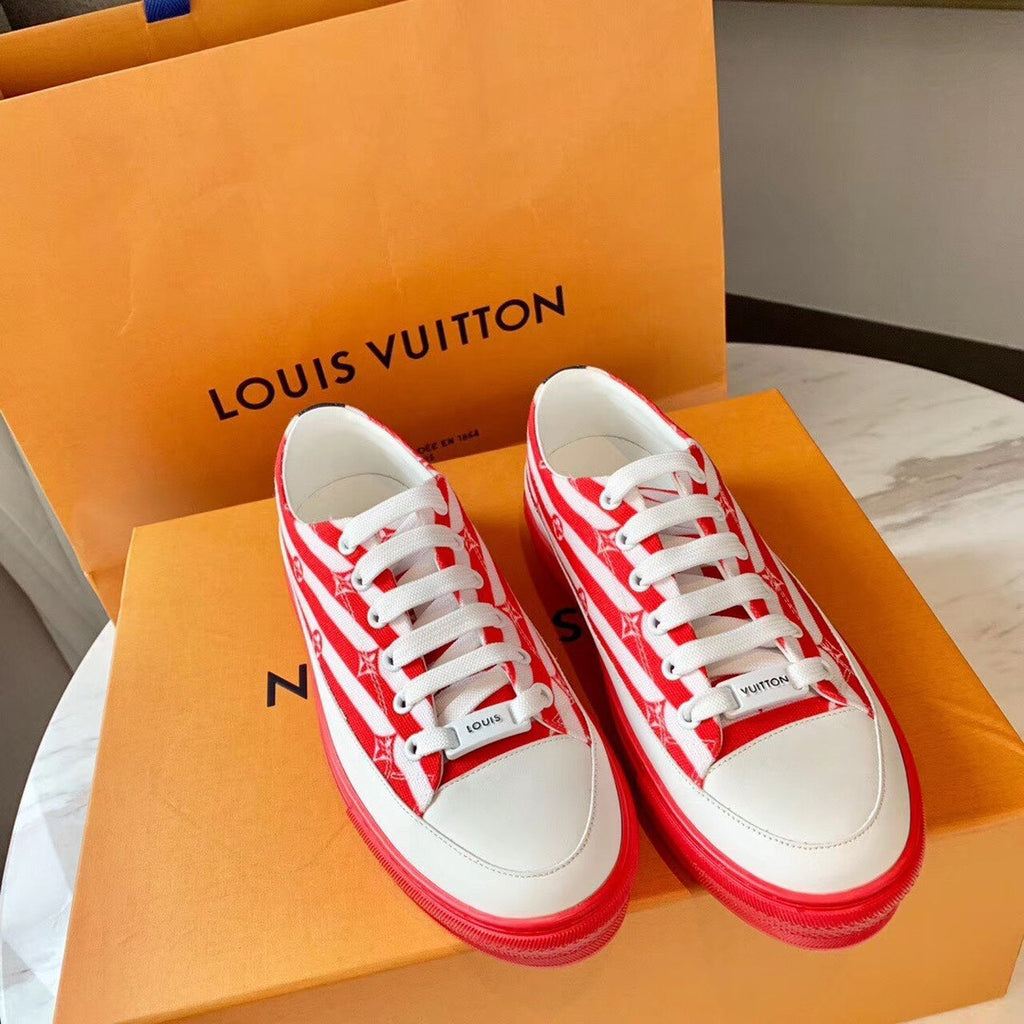 Louis Vuitton Escale Stellar Sneaker Calfskin Leather Spring/Summer 2020 Collection 1A7U4N Red