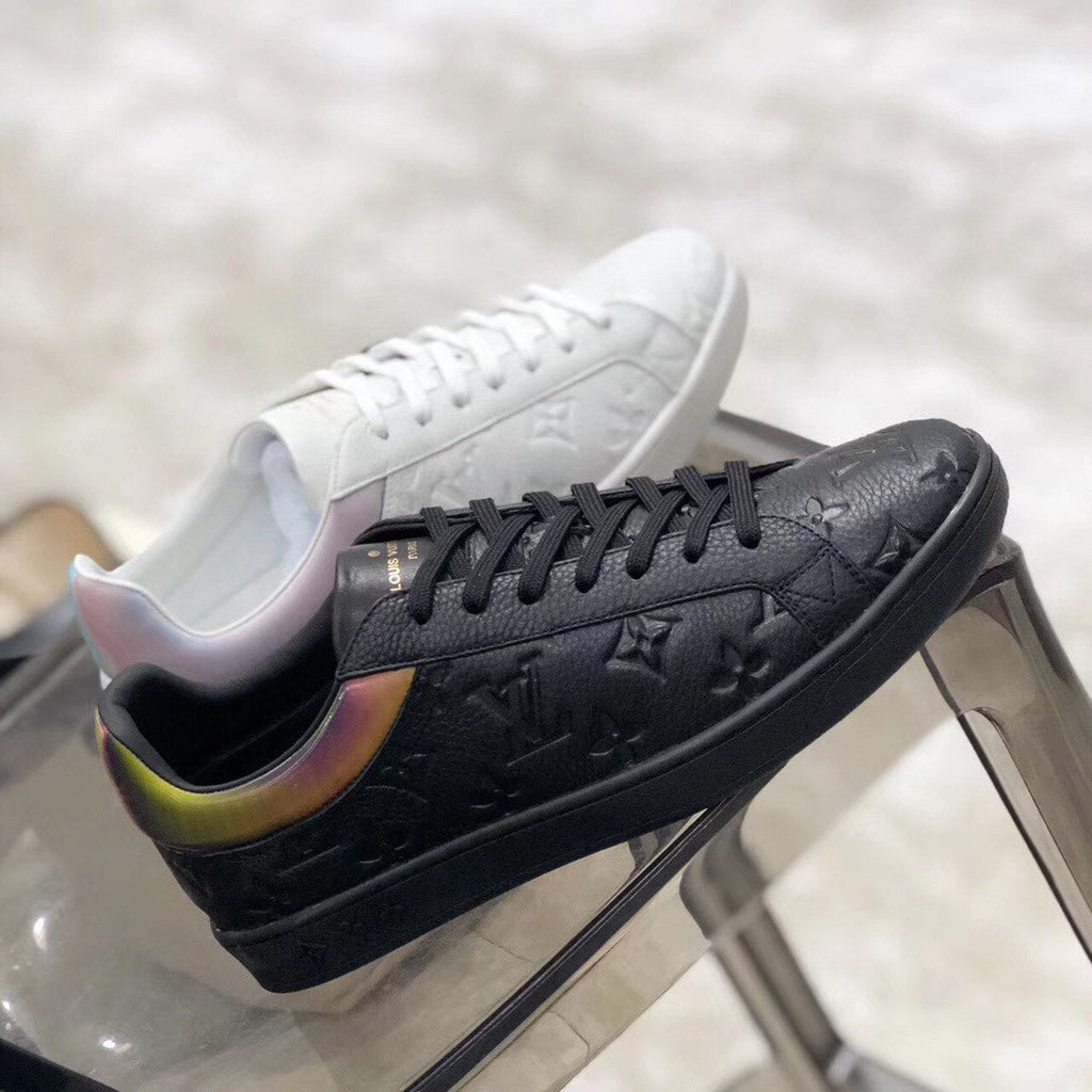 Louis Vuitton Luxembourg Sneakers Calfskin Leather Spring/Summer Collection 1A7S7D, Black