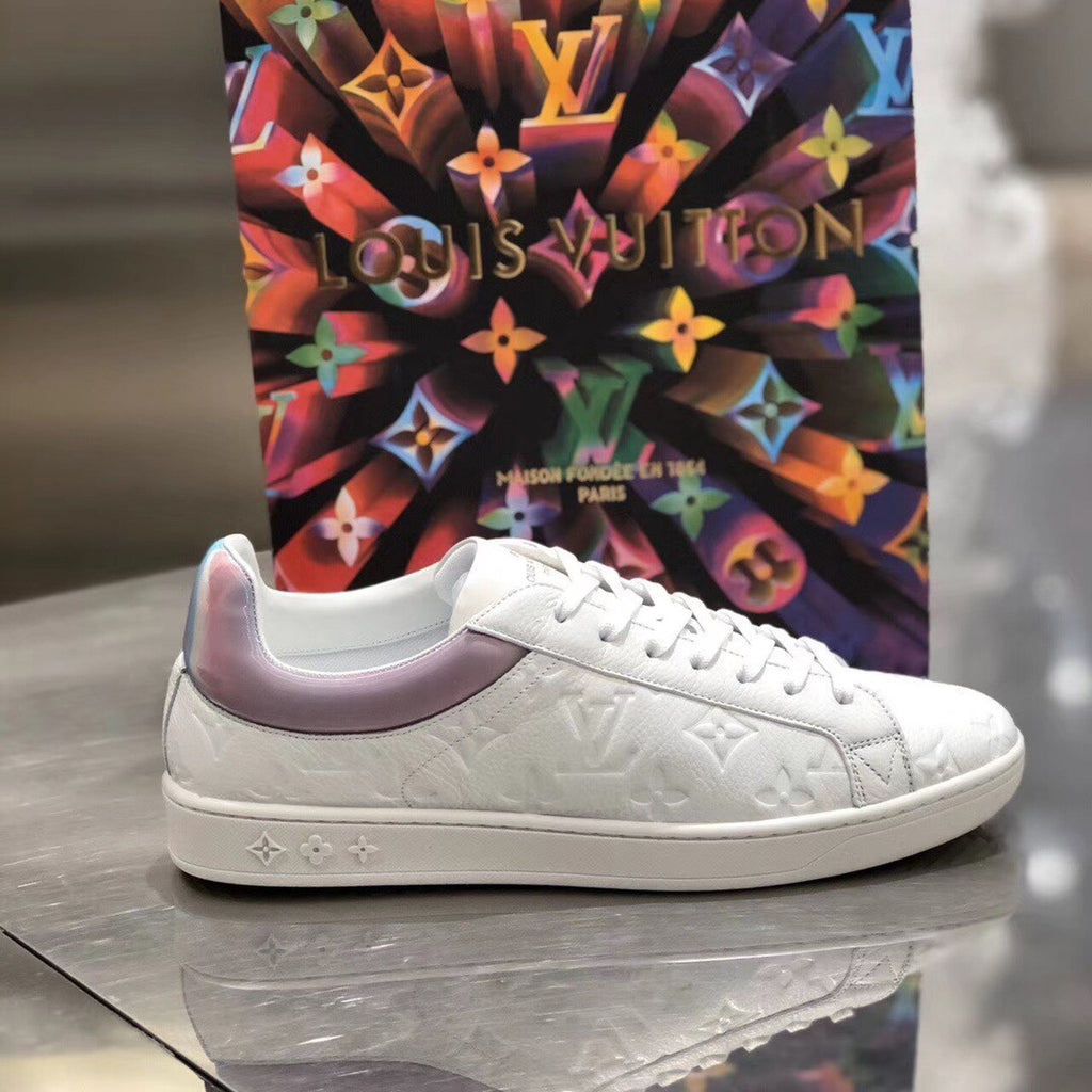 Louis Vuitton Luxembourg Sneakers Calfskin Leather Spring/Summer Collection 1A7S7T White
