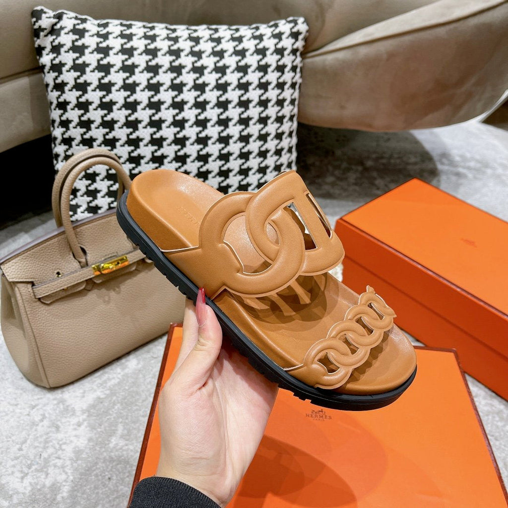 Hermes Extra Sandal Brown