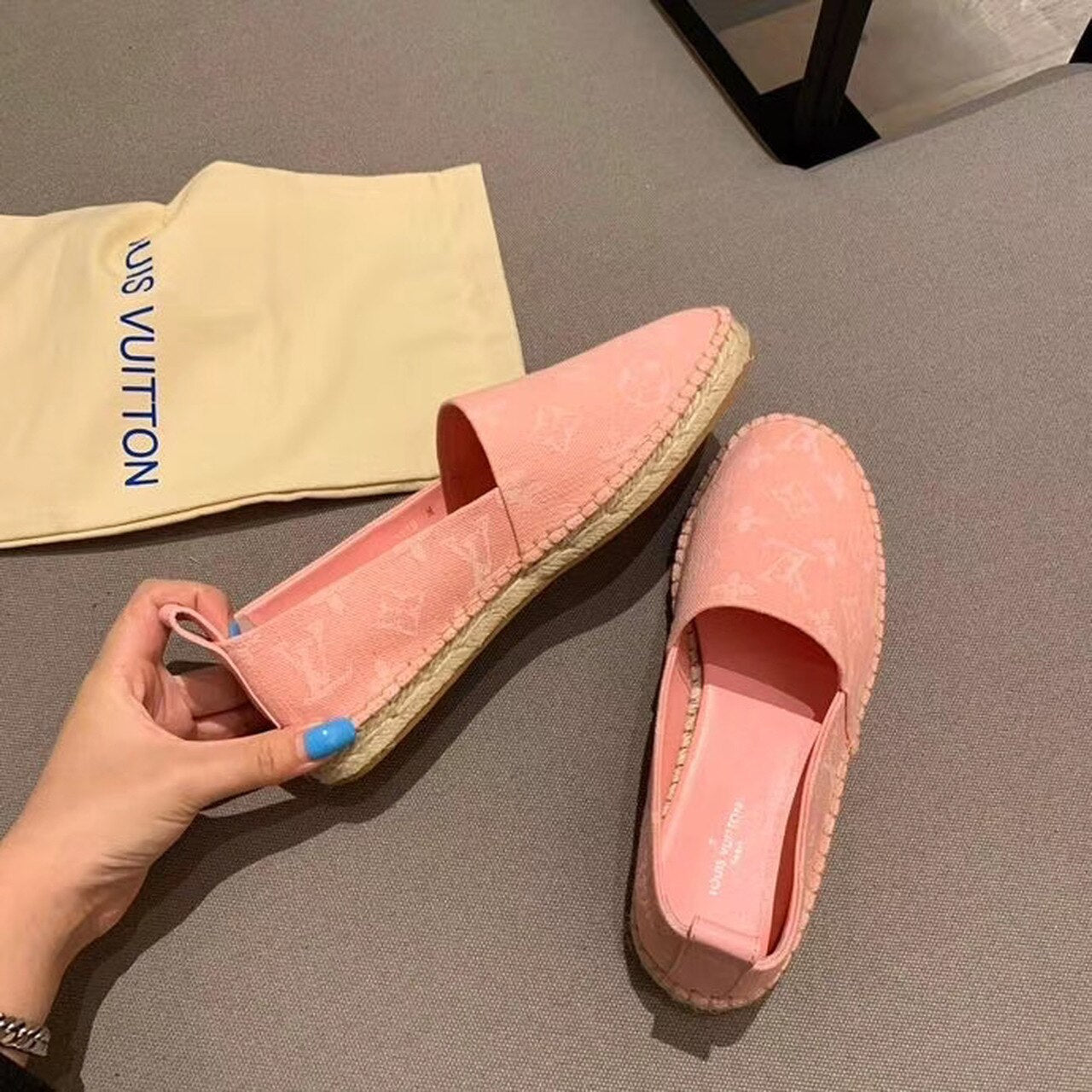 Louis Vuitton Starboard Flat Espadrille Spring/Summer Collection Pink