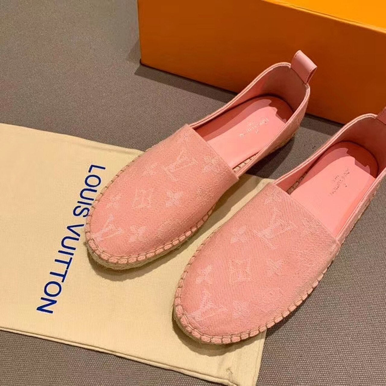 Louis Vuitton Starboard Flat Espadrille Spring/Summer Collection Pink