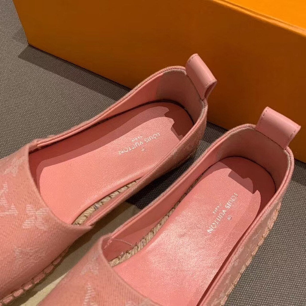 Louis Vuitton Starboard Flat Espadrille Spring/Summer Collection Pink