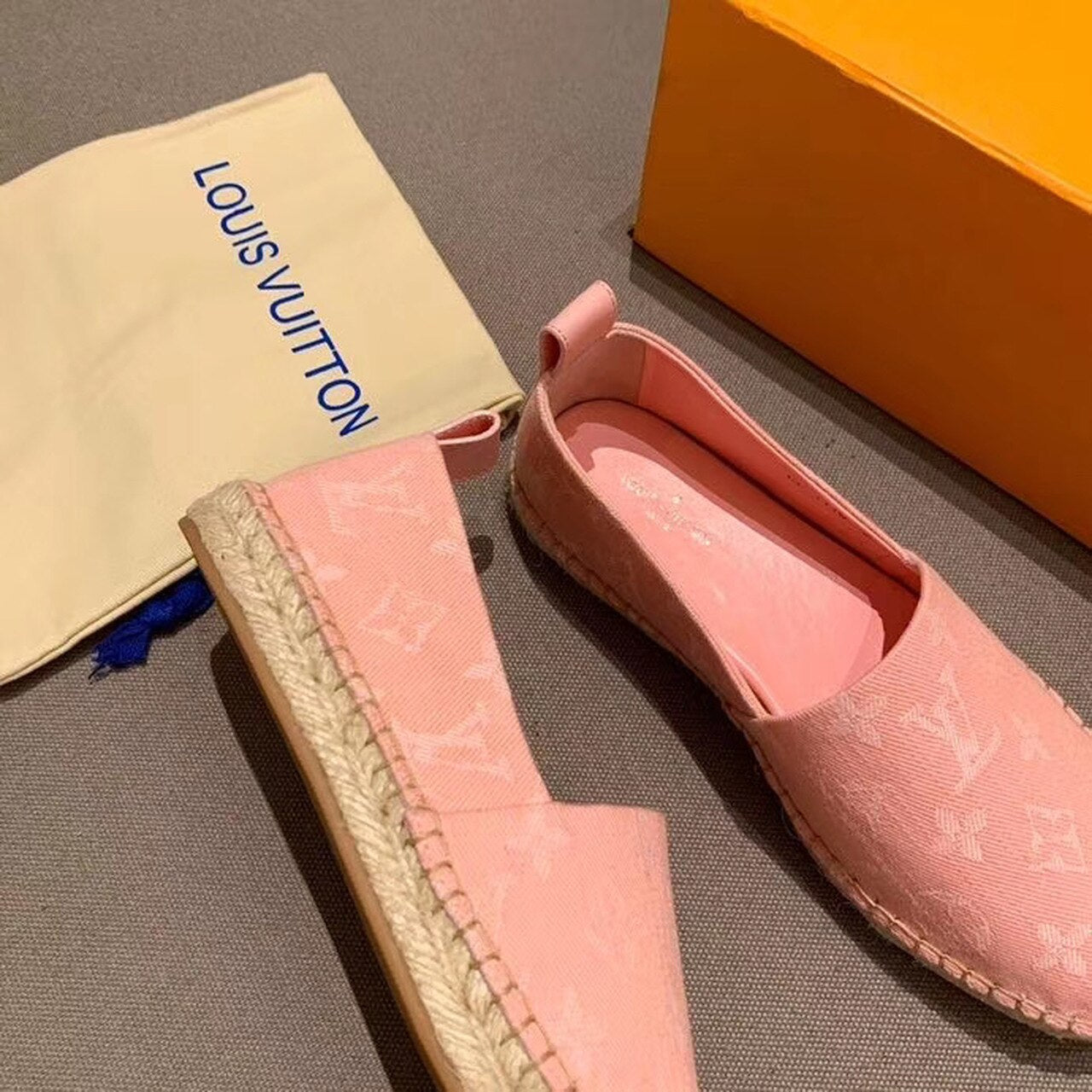 Louis Vuitton Starboard Flat Espadrille Spring/Summer Collection Pink