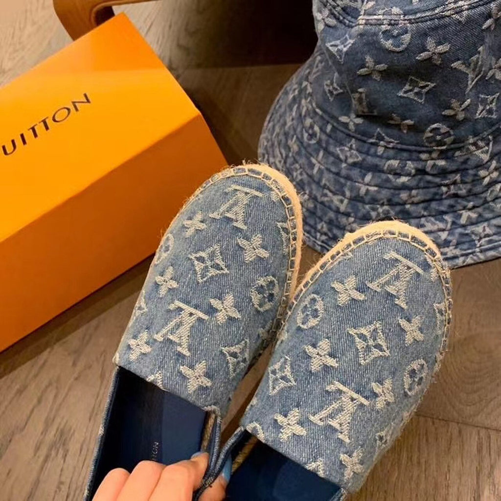 Louis Vuitton Starboard Flat Espadrille Spring/Summer 2020 Collection 1A7RIJ Blue