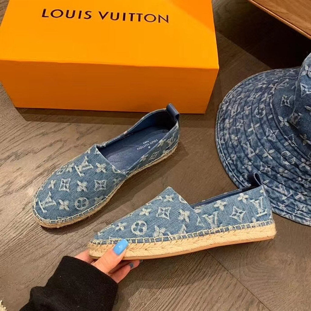Louis Vuitton Starboard Flat Espadrille Spring/Summer 2020 Collection 1A7RIJ Blue