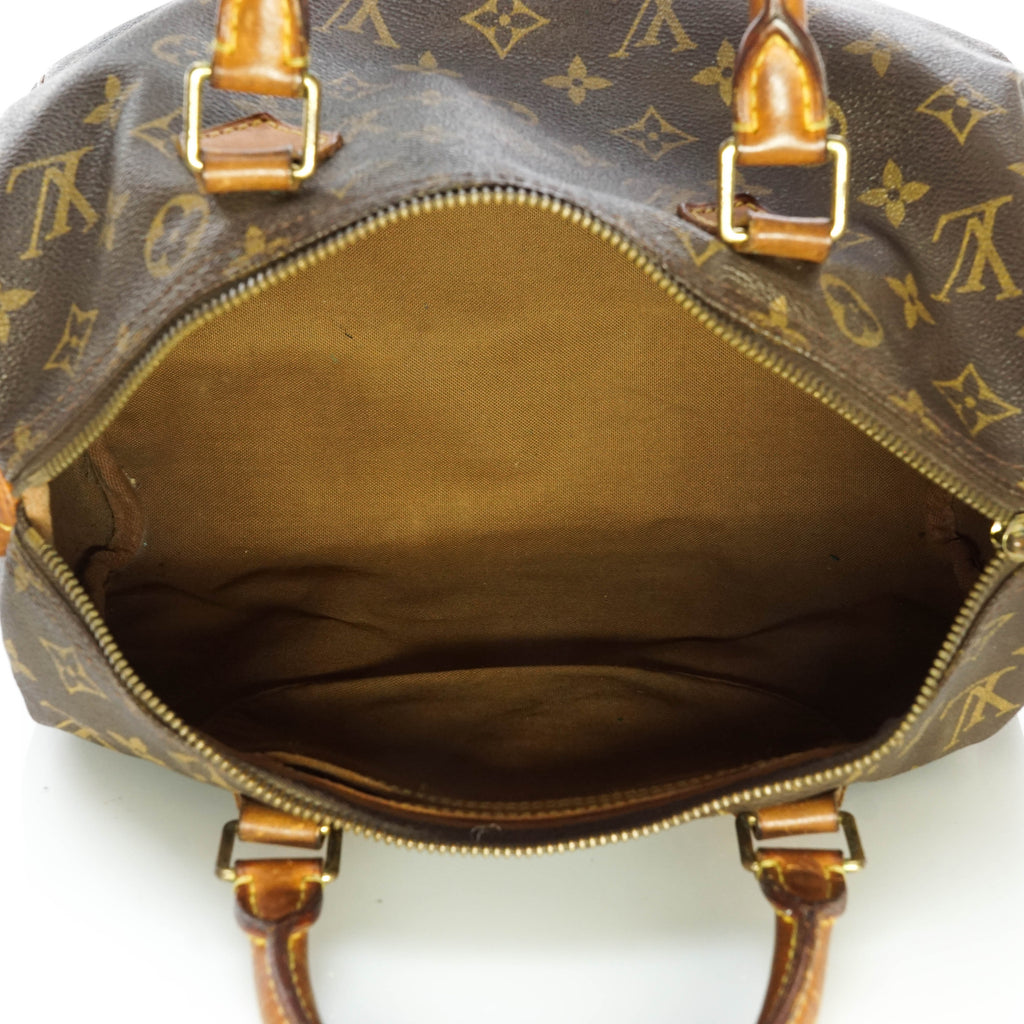 Louis Vuitton Speedy 30 Satchel Bag
