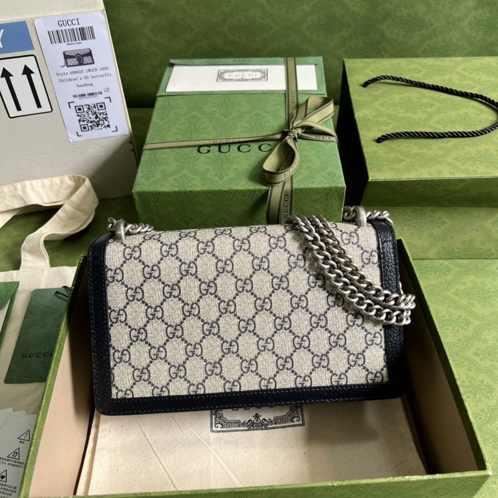 Gucci 499623 Dionysus Small GG Shoulder Bag 25cm Beige