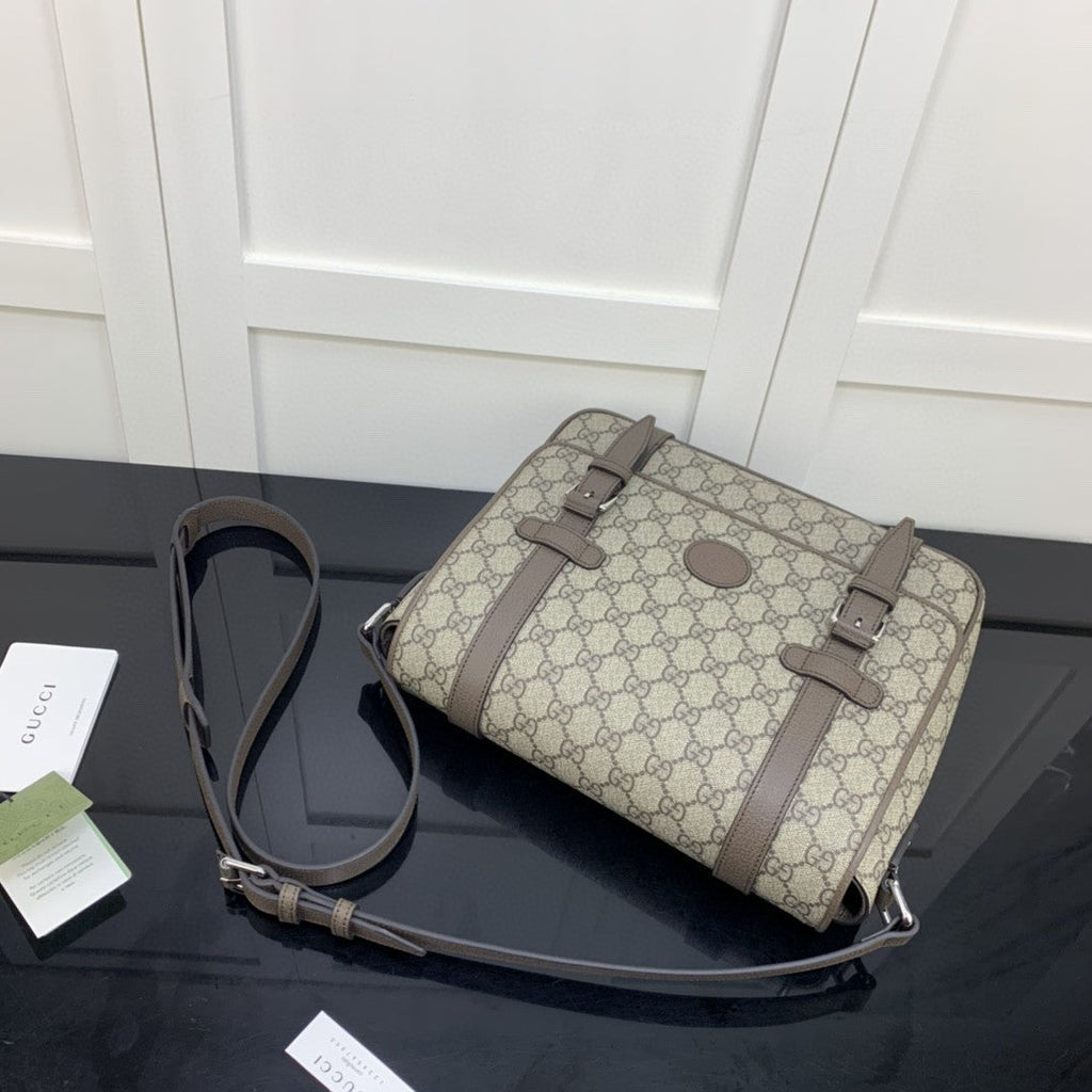 Gucci Messenger Bag 28cm Beige